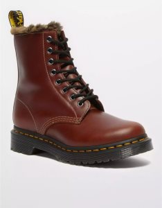 American Eagle 1460 Serena Gefütterte Stiefel Damen Braun | HKDNZ0879