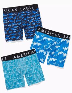 American Eagle AEO 6" Flex 3-Pack Slip Herren Mehrfarbig | PIGML3065