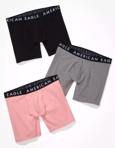 American Eagle AEO 6" Klassische 3-Pack Slip Herren Mehrfarbig | ZDJQM4237