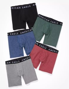 American Eagle AEO 6" Klassische 5-Pack Slip Herren Mehrfarbig | KDOUW6251