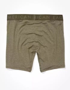 American Eagle AEO 6" Ultra Soft Slip Herren Olivgrün | LMUPB0967