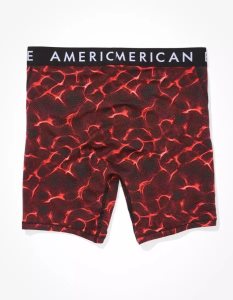 American Eagle AEO Digital Storm 6" Ultra Soft Slip Herren Rot | FDNWA0167