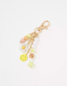 American Eagle AEO Gold Smiley?Belt Clip Gürtel Damen Mehrfarbig | FEMWU6180