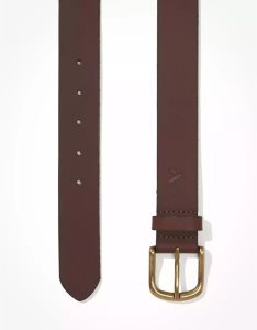 American Eagle AEO Leder Gürtel Herren Braun | RHVAO5390