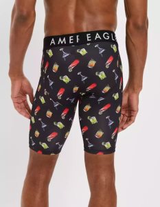 American Eagle AEO Mocktails 9" Flex Slip Herren Schwarz | OVCHS2186
