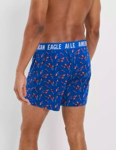 American Eagle AEO Mushroom Ultra Soft Badehose Herren Tiefesblau | NWHLP8361