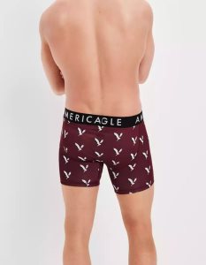 American Eagle AEO Shadow Eagle 6" Flex Slip Herren Bordeaux | VSMEQ1268