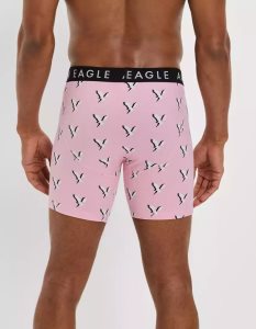 American Eagle AEO Shadow Eagle 6" Klassische Slip Herren Rosa | VREDO0645