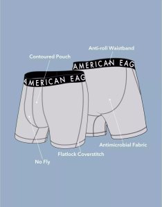 American Eagle AEO Solid 6" Flex 3-Pack Slip Herren Mehrfarbig | OXFCW2416