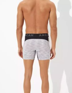 American Eagle AEO Space Dye 6" Flex Slip Herren Hellgrau | YXELU5941