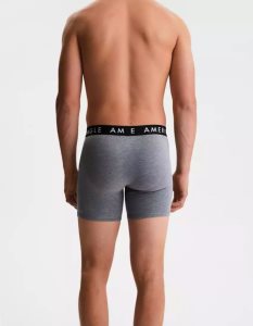 American Eagle AEO Space Dye 6" Klassische Slip Herren Grau | ZWLHI9152