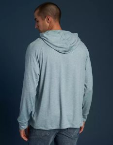 American Eagle AE 24/7 Good Vibes Graphic Hoodie T-shirts Herren Blau | LUVKQ9843