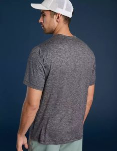 American Eagle AE 24/7 Good Vibes T-shirts Herren Grau | UCWQN5130