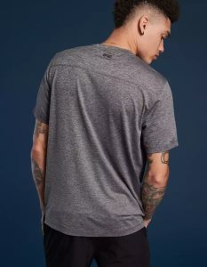 American Eagle AE 24/7 Sport T-shirts Herren Grau | CJRZQ5816