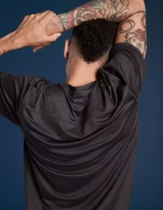 American Eagle AE 24/7 Sport T-shirts Herren Grau | DOVEA4361