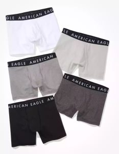 American Eagle AE 4.5" Klassische 5-Pack Slip Herren Mehrfarbig | DKYSV5714
