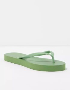 American Eagle AE Chunky EVA Flip Flops Damen Grün | ALMSR2568