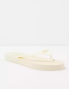American Eagle AE Chunky EVA Flip Flops Damen Beige Khaki | GESBZ8604