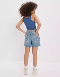 American Eagle AE Corset Muskelshirt Damen Navy | XWGSM3907