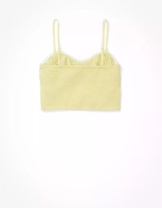 American Eagle AE Corset Tube Top Hemd Damen Hellgrün | IGLFE1038
