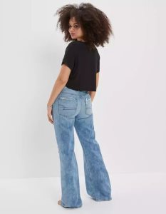 American Eagle AE Cropped Soft & Sexy Pocket Tee T-shirts Damen Schwarz | WXOAF2053