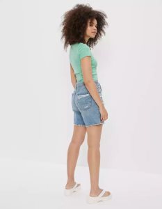 American Eagle AE Hey Baby Tee T-shirts Damen Grün | CERJO4601