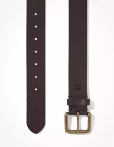 American Eagle AE Leder Gürtel Herren Dunkelbraun | PJFHS1623
