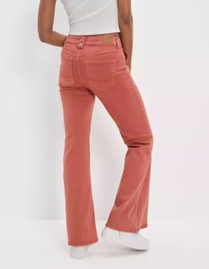 American Eagle AE Ne(x)t Level Festival Flare Jeans Damen Mehrfarbig | NIECV1207