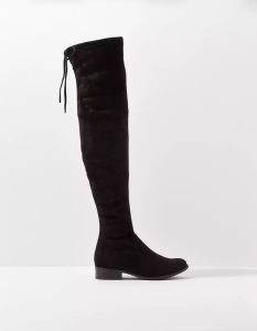 American Eagle AE Over-The-Knee Stiefel Damen Schwarz | KWEHN0539