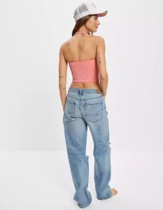 American Eagle AE Super Seamless Halter Muskelshirt Damen Koralle | QVMNT4295
