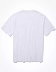 American Eagle AE Super Soft Graphic T Shirt Herren Weiß | CPLKS3819