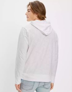 American Eagle AE Super Soft Hoodie Herren Weiß | DGJZV1462