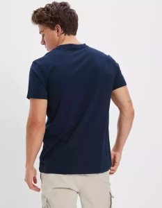 American Eagle AE Super Soft Legend Slim Fit T-shirts Herren Navy | KYPRO4750