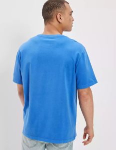 American Eagle AE Super Soft Legend T-shirts Herren Blau | CKJYZ1498