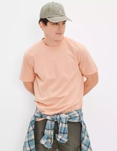 American Eagle AE Super Soft Legend T-shirts Herren Orange | IGQCR8052