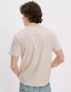 American Eagle AE Super Soft Legend T-shirts Herren Beige | JQLAC4681