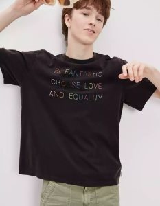 American Eagle AE Super Soft Pride Graphic T-shirts Herren Mehrfarbig | AUHQS3429