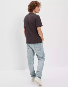 American Eagle AE Super Soft Slub Henley T-shirts Herren Mehrfarbig | AJEXY9172
