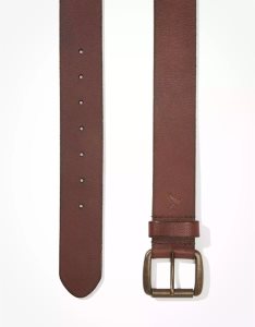 American Eagle AE Weite Leder Gürtel Herren Braun | GCADF4906
