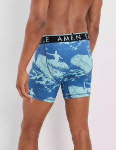 American Eagle AE x Outer Banks Surfer 6" Flex Slip Herren Blau | CXHSL3085