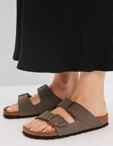 American Eagle Arizona Sandalen Damen Grau | VPDTQ3947