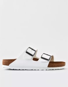 American Eagle Arizona Sandalen Damen Weiß | YVKOC6324
