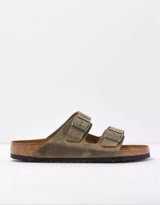 American Eagle Arizona Sandalen Herren Khaki | VOAQF2037