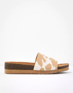 American Eagle BC Get Going Vegan Sandalen Damen Braun | OQKUX2708