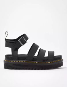 American Eagle Blaire Hydro Sandalen Damen Schwarz | XEIOM6453