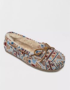 American Eagle Cally Moccasin Hausschuhe Damen Mehrfarbig | TLEYK7319