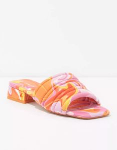 American Eagle Circus NY Joana Badelatschen Sandal Keilabsatz Damen Mehrfarbig | MJHTP0951