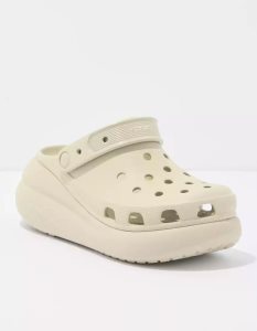 American Eagle Crush Clogs Damen Beige Khaki | HCNWX9628