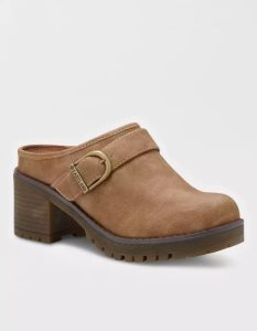 American Eagle Eastland Nola Clogs Damen Grau Braun | RPKQY3190
