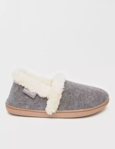 American Eagle Hanging Dina Hausschuhe Damen Hellgrau | HAZYT6189